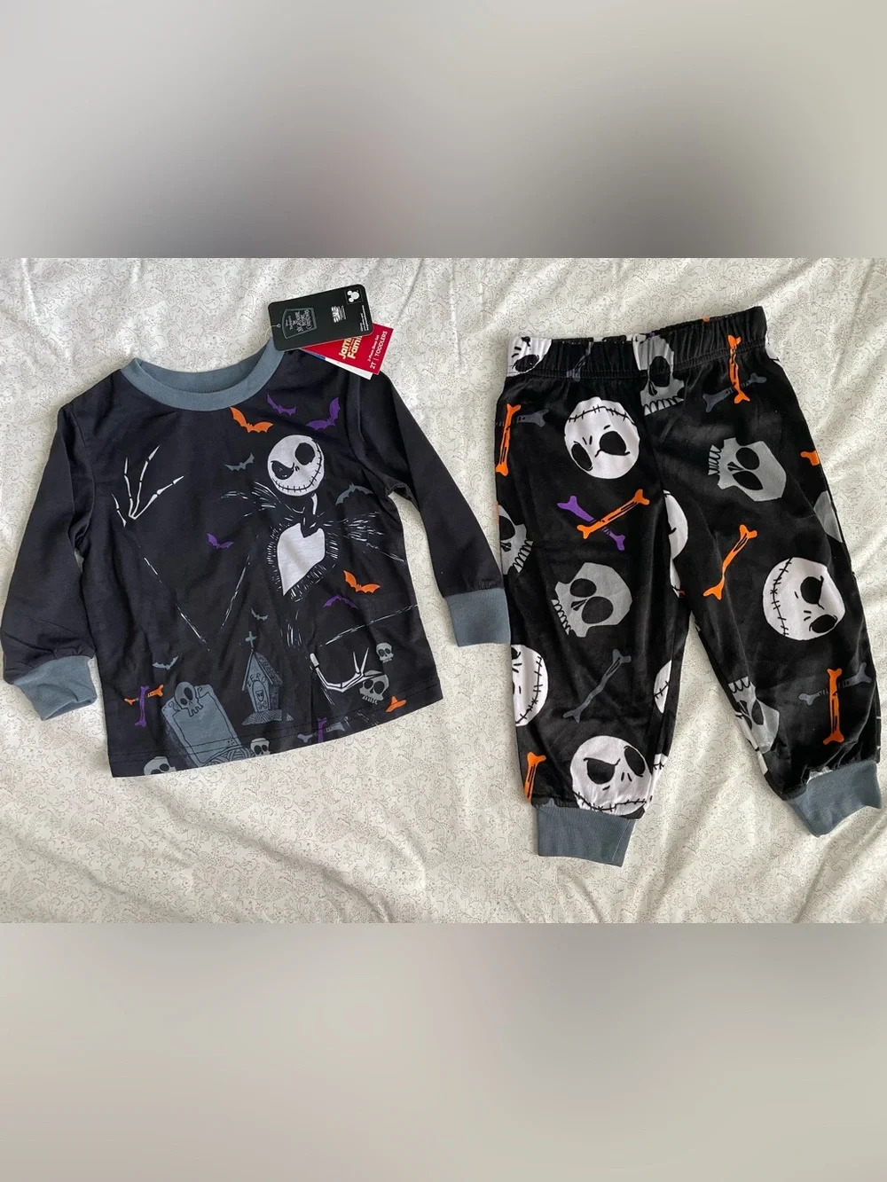 NEW Toddler Boy Fall Winter Outfits Size 2T Lot of 2 Sets Halloween Christmas